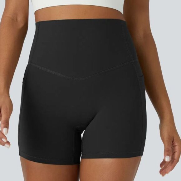 2 Pair Halara UltraSculpt™ SoCinched High Waisted Biker Shorts - Picture 1 of 5